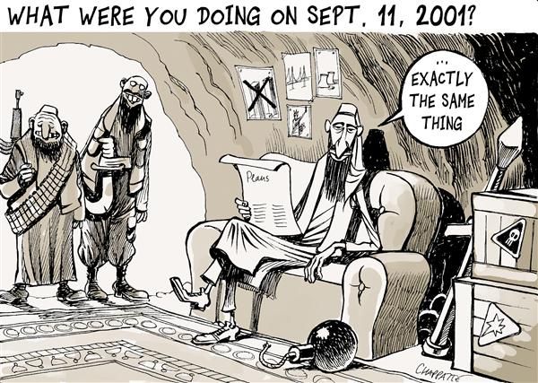 The Week in Editorial Cartoons – The Hunt for Osama Bin Laden and the